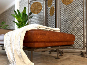 Daybed and Partition DP1 3D Model