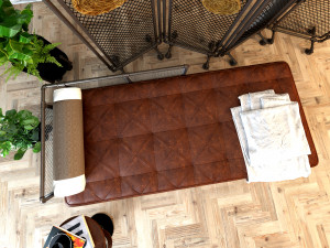 Daybed and Partition DP1 3D 模型