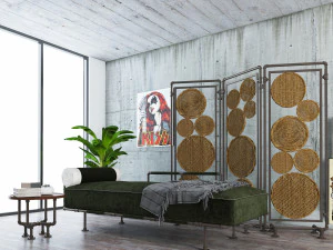 Daybed and Partition DP3 3D Model