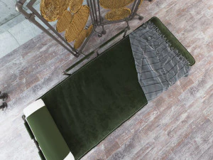 Daybed and Partition DP3 3D Model