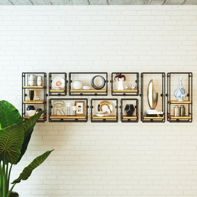 Shelfmate SM3 3D Model .c4d .max .obj .3ds .fbx .stl .blend 
