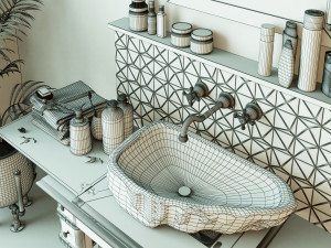 Washbowl P4 Modelo 3D