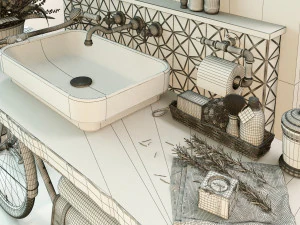 Washbowl P5 3D Model