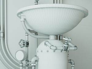 Washbowl P7 3D Model