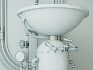 Washbowl P7 3D Model