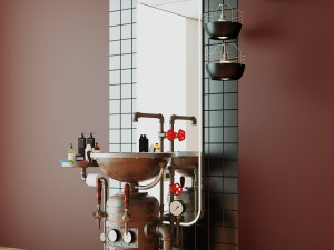Washbowl P8 3D Model