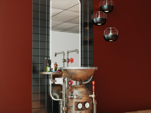 Washbowl P8 3D Model