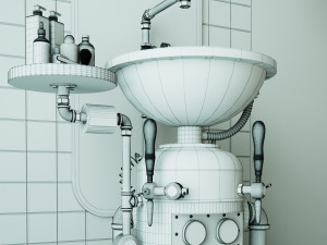 Washbowl P8 3D Model