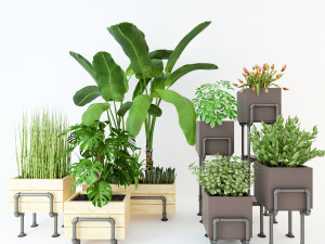 Planter Box PB1 3D 모델