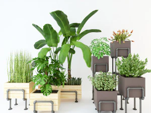 Planter Box PB1 3D Model
