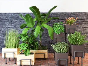 Planter Box PB1 3D Model