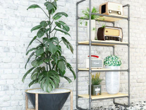 Planter Rack PB2 3D Model