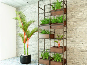Planter Rack PB3 3D Model