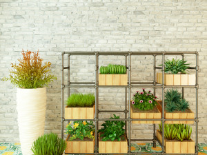 Planter Rack PB4 3Dモデル