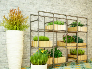 Planter Rack PB4 3D Model