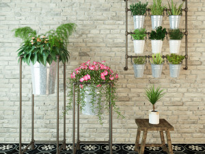 Planter Rack PB5 Model 3D