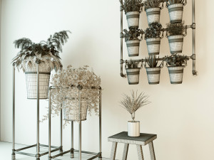 Planter Rack PB5 Model 3D