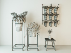 Planter Rack PB5 Model 3D