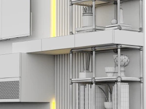 Meuble TV TC7 Modèle 3D