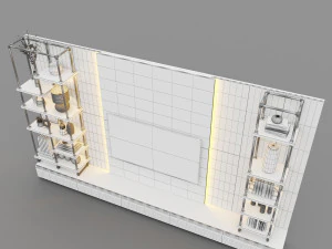 TVs cabinet TC8 3D Model