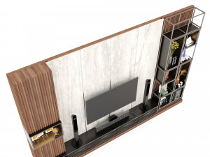 TVs cabinet TC9 3D 모델
