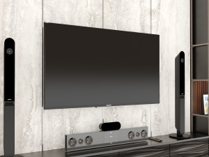 TVs cabinet TC9 3D 모델
