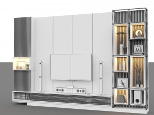 TVs cabinet TC9 3D Model