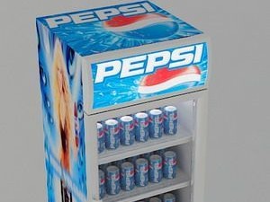 cola cooler Model 3D