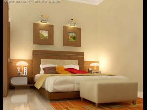 bed set 3D Модель