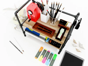 Docking Stationery DS2 3D Model