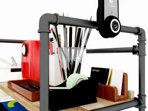 Docking Stationery DS2 3D Model