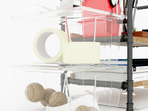 Docking Stationery DS2 Modelo 3D