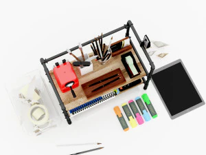 Docking Stationery DS2 3D Model