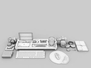 Docking Stationery DS3 3D Model