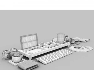 Docking Stationery DS3 3D Model