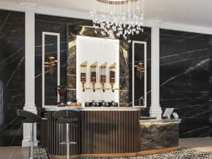 Coffee Bar CB08 3D Model