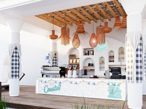 Coffee Bar CB09 3D Модель