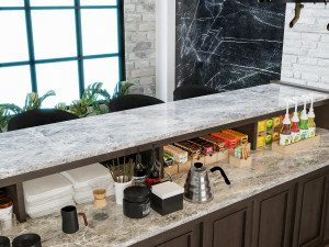 Coffee Bar CB10 Modèle 3D
