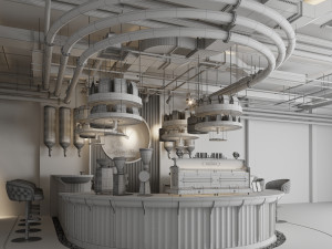 Coffee Bar CB10 Modèle 3D
