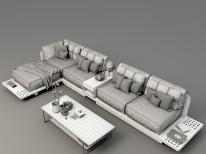 Vintage Sofa VS3 Modelo 3D