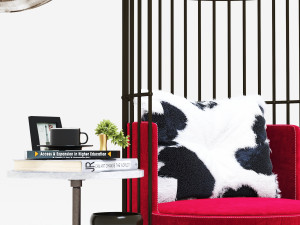 Vintage Sofa VS4 Model 3D