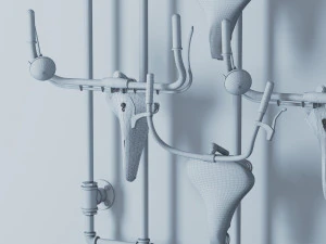 Vintage Ornament VO1 3D Model
