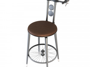 Bar Stool Legend BS3 Modello 3D