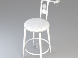 Bar Stool Legend BS3 Modello 3D