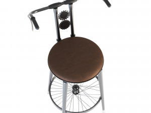 Bar Stool Legend BS3 Modello 3D