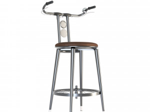 Bar Stool Legend BS3 Modello 3D