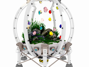 Sci Fi Aquarium AQ1 Modelo 3D