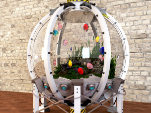 Sci Fi Aquarium AQ1 Modelo 3D