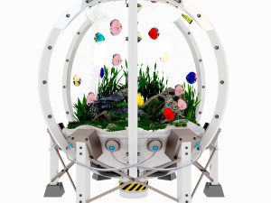 Sci Fi Aquarium AQ1 Modelo 3D