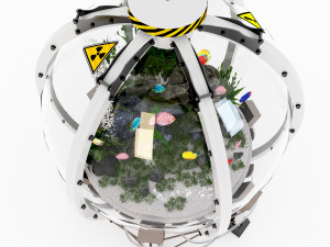 Sci Fi Aquarium AQ1 Modelo 3D